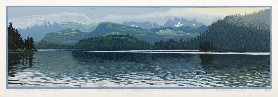 ALASKA - houtsneden IN PROGRESS